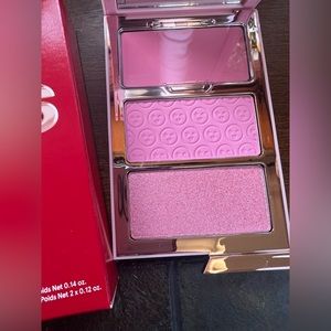 O/S PATRICK STARR cheek clapper 3D blush trio attention seeker pink NIB